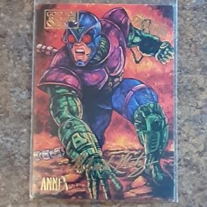 Fleer Ultra Spider-Man Gold Foil Signature Series
